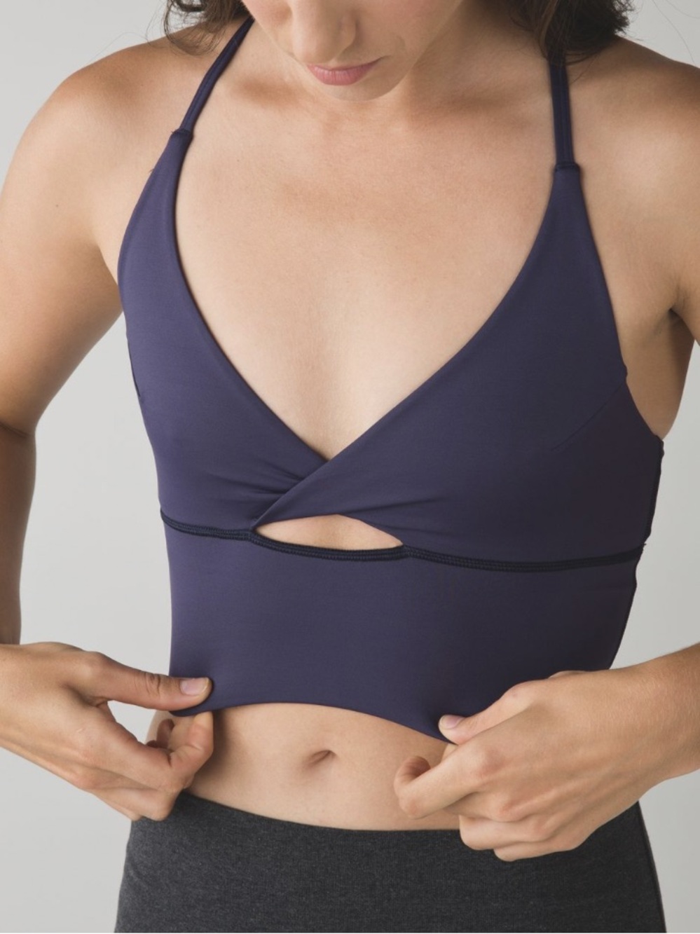 Lululemon Twist Bra Long Line
Cadet Blue